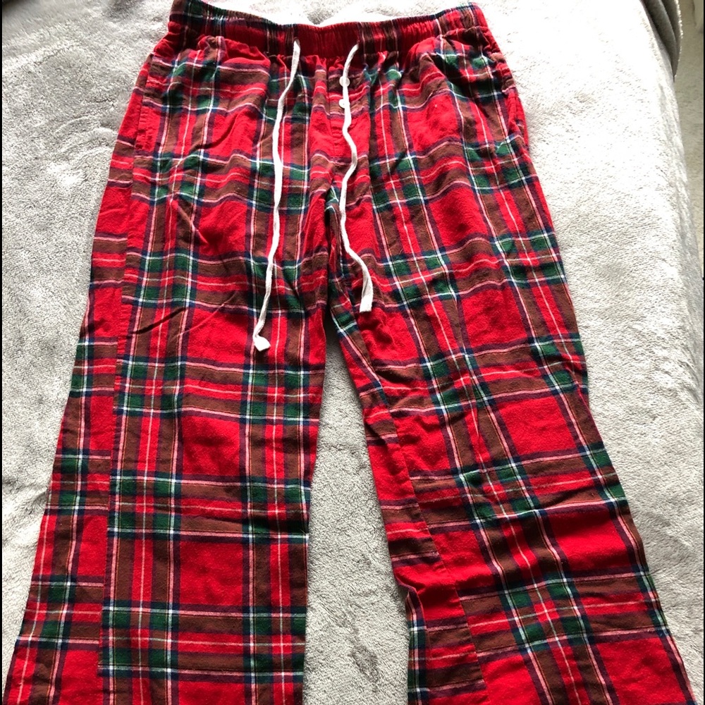 Gilligan & O’Malley plaid pj pants